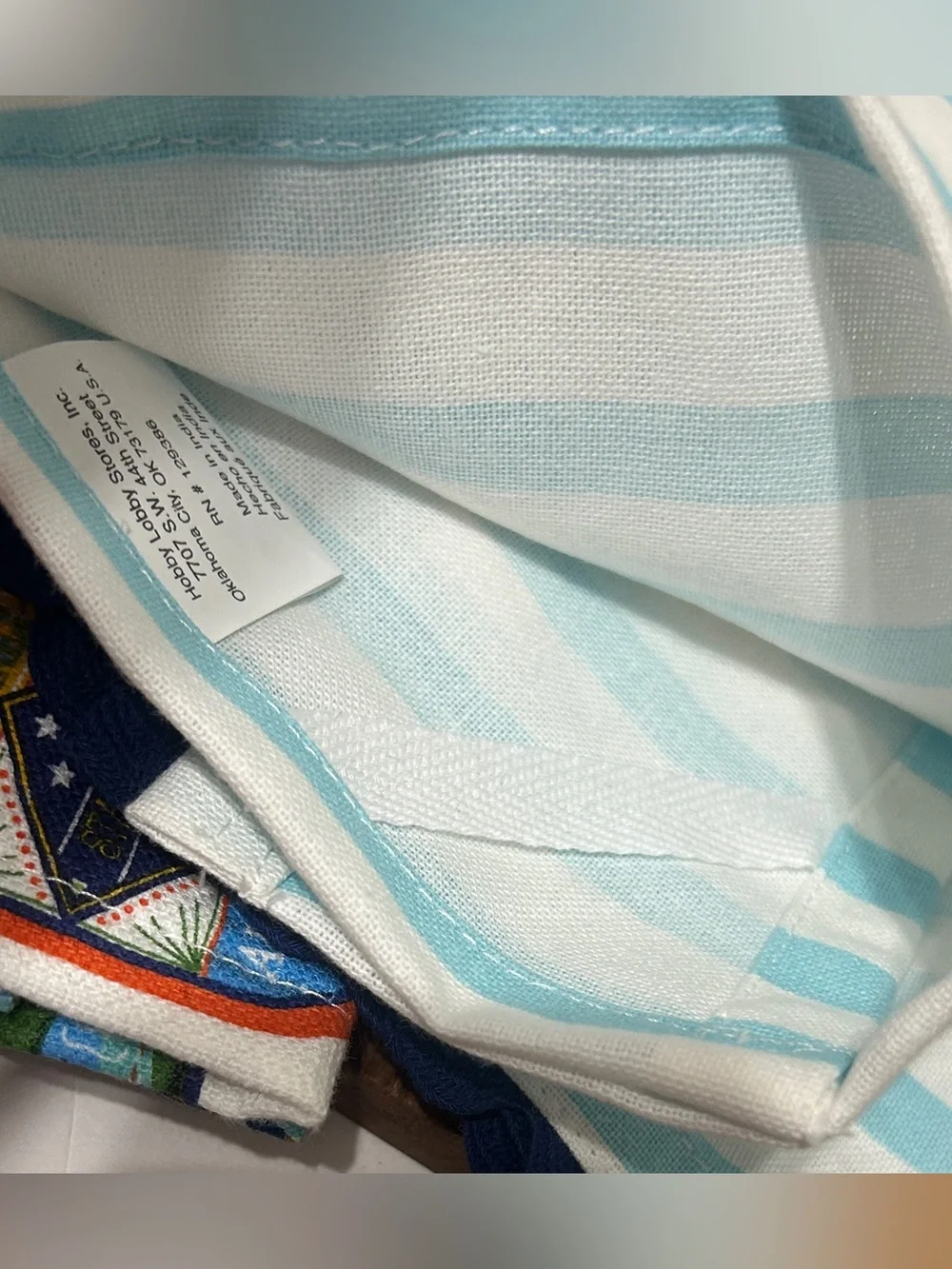 Hobby Lobby Coastal Kitchen Dish Towels Novelty Fish, Sardines, Cotton NEW